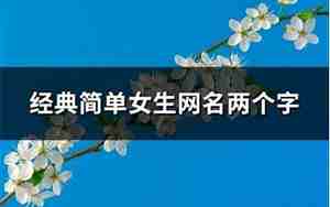 同音字网名,同音字网名两个字女生霸气
